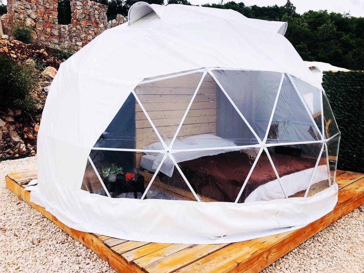 Vila Glamping Peninsula Lustica Rose Tivat Exteriér fotografie