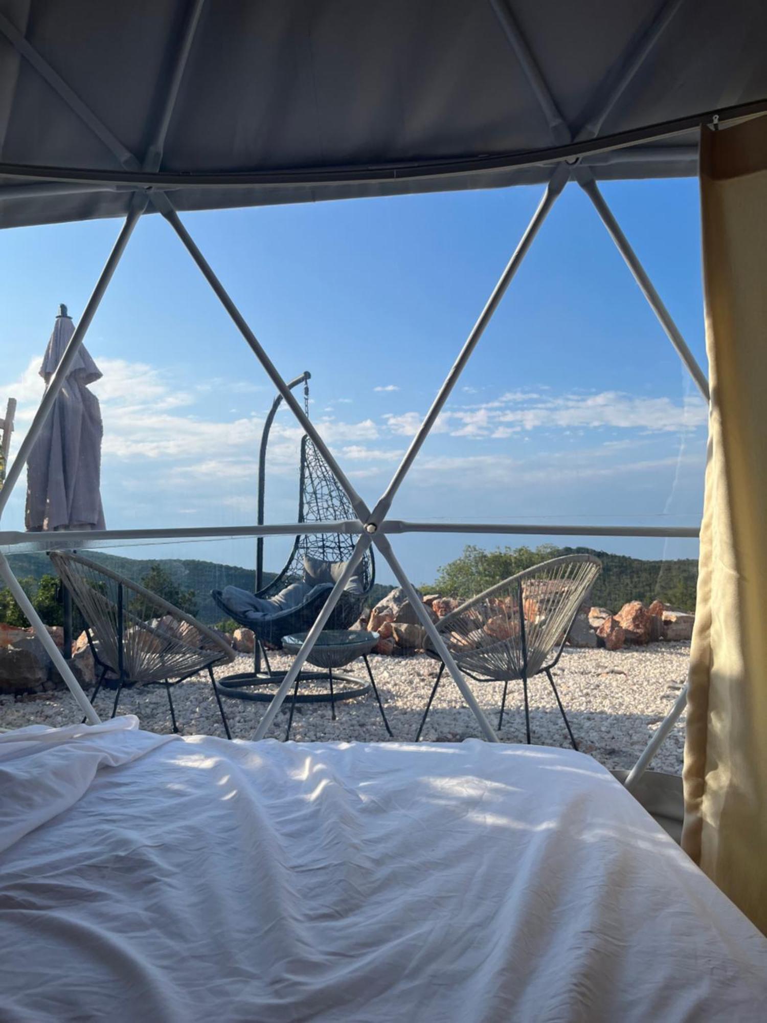Vila Glamping Peninsula Lustica Rose Tivat Exteriér fotografie