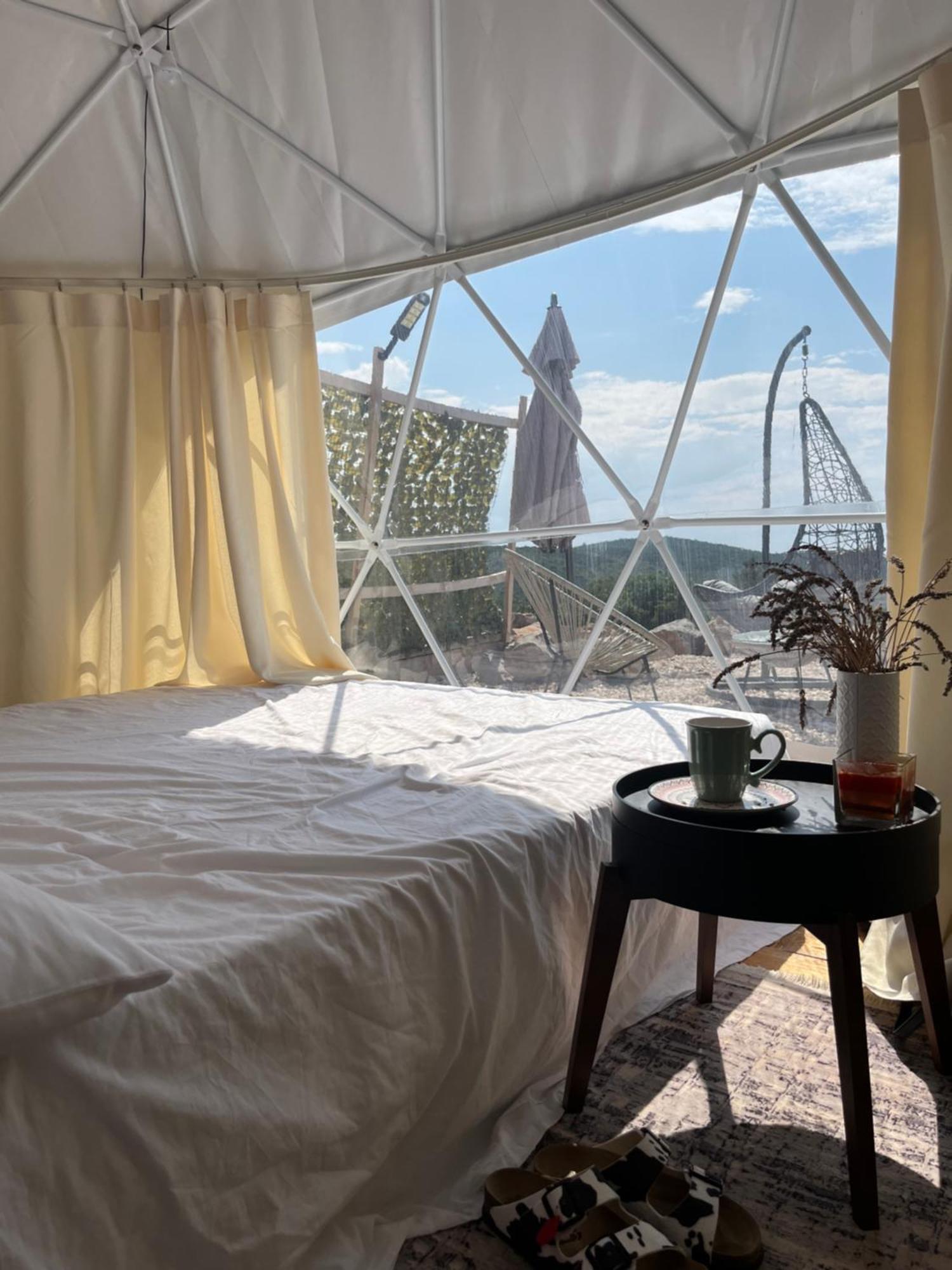 Vila Glamping Peninsula Lustica Rose Tivat Exteriér fotografie